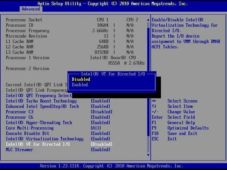 imagen BIOS placa base